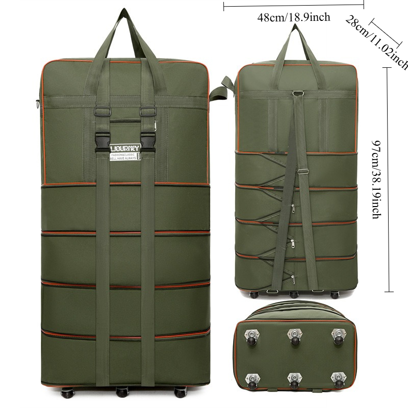 Folding travel bag suitcase sp - Foldable Rolling Luggage Bag recension och pris