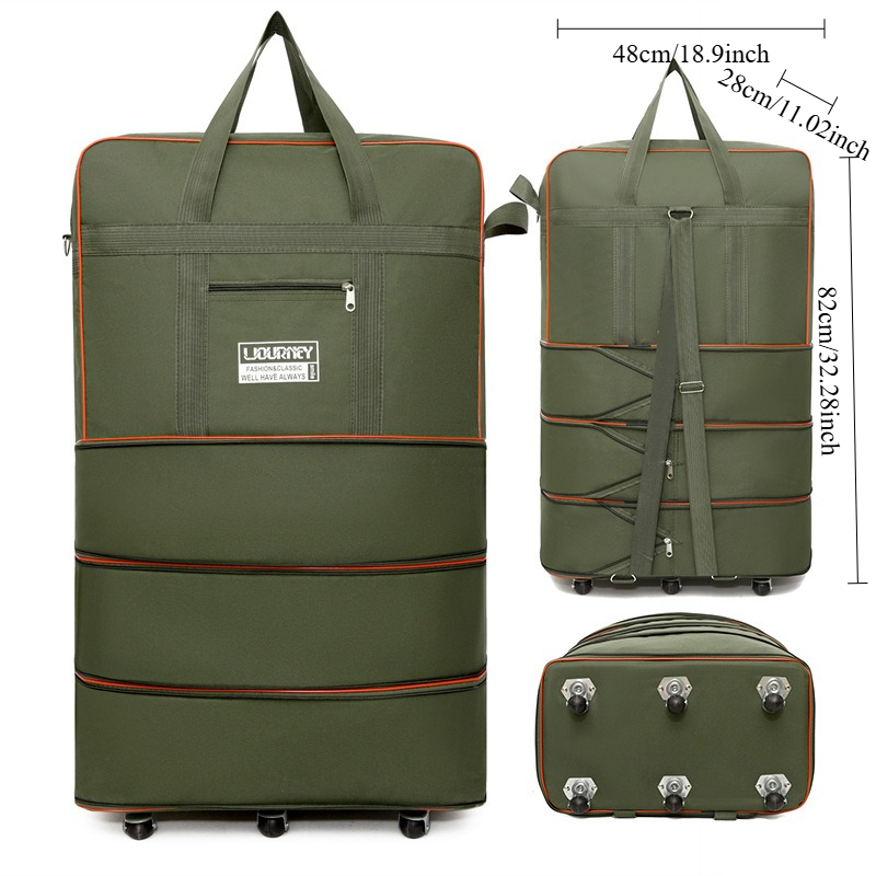 Folding travel bag suitcase sp - Foldable Rolling Luggage Bag recension och pris
