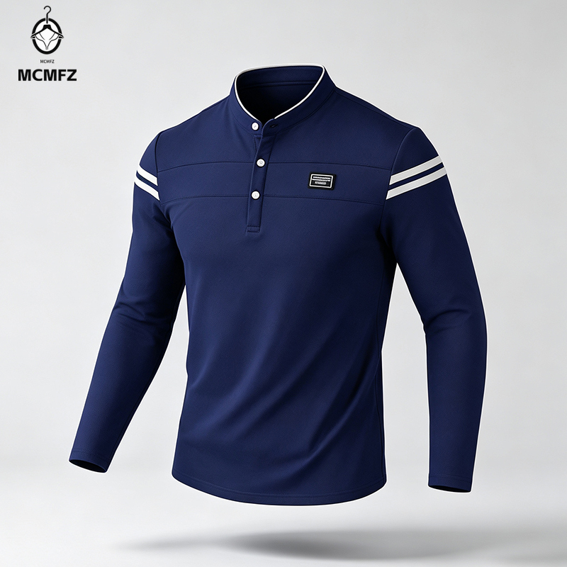 Male Urban Long Sleeve Polo Sh - Handbags recension och pris