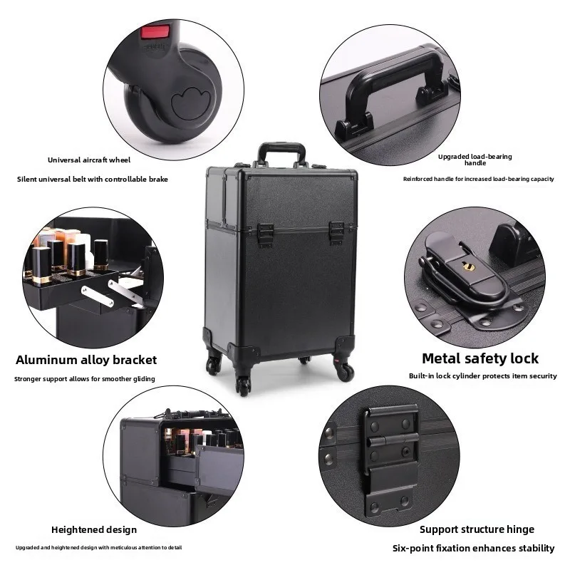 Rolling Cosmetic Luggage Organ - Luggage recension och pris