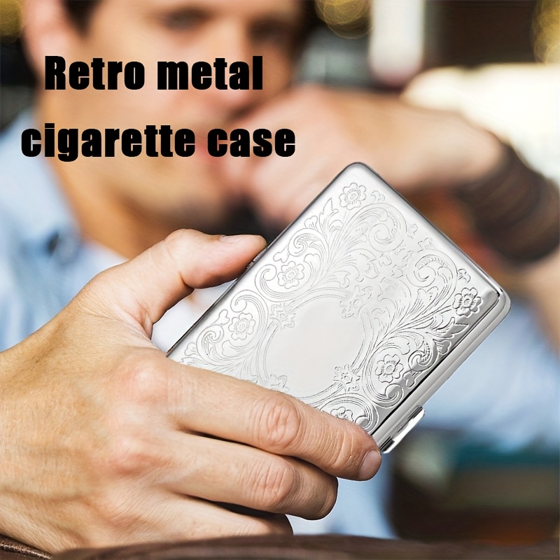 Vintage Metal Cigarette Case - - Wallets recension och pris